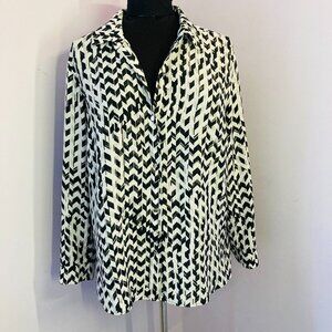 Anne Klein Blouse, EUC, Size Large